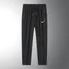 Pantalones Casuales de Seda de Hielo para Hombre, Pantalones Largos de Pierna Recta Finos de Verano, Pantalones Deportivos Elásticos Transpirables Frescos para Exteriores de Talla Grande para Hombre