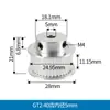 Rueda Síncrona 2Gt para Impresora 3D Polea de Transmisión de 16/20/40 Dientes Rueda de Accionamiento para Motor Paso a Paso Ancho 6/10