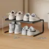 Estante divisorio para zapatero, estante divisorio para zapatero, armario divisorio de dormitorio, estante de almacenamiento de doble capa, solución de almacenamiento de zapatos