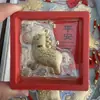Colgante de caballo pequeño de oro puro 999, trae riqueza instantánea, cadena para teléfono, llavero para bolso, regalo promocional para atraer clientes