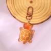 Llavero de Tortuga Pequeña de Color 3D Colgante de Muñeco Animal de Dibujos Animados Colgante para Mochila Escolar de Estudiante Regalo Conmemorativo