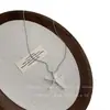 Estilo Minimalista Plata Tres Dimensiones Estrella de Mar Collar Nicho Diseño Simple Gargantilla Ins Estilo Fresco Moda Cadena para Clavícula