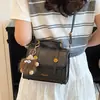 Bolso de mano de nicho estilo coreano para mujer, nuevo bolso retro moderno tipo Cambridge con diseño de color block, bolso de hombro y cruzado de moda