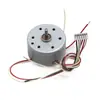 Cable terminal blanco 300 motor 3V6V CC micro modelo manual juguete motor DIY accesorios pequeños para manualidades