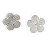 Versión coreana de flor Cuero de microfibra seis pequeñas flores pinza para el pelo material accesorios para el cabello hechos a mano
