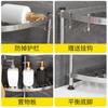 Estante de almacenamiento de esquina multicapa en forma de abanico para baño, estante de almacenamiento de acero inoxidable para baño, estante de almacenamiento para lavabo, estante de almacenamiento para piso