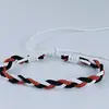 Pulsera tejida de estilo simple nuevo, cuerda para la mano casual, pulsera de amistad, tejido a mano, venta al por mayor