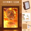 Kit de Materiales Hecho a Mano para Sombrero de Erudito Chino Tradicional, Sombrero de Corona de Fénix con Diseño Cultural y Creativo, Perfecto para la Temporada de Graduación, para Regalar a Profesores, Compañeros de Clase o Mejores Amigos