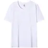 Camiseta básica de nuevo estilo para hombres y mujeres, hecha de algodón peinado, estilo japonés, versátil, artística, moderna, a la moda, tendencia simple Harajuku ins