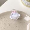 Flash Fino Sanrio Pequeno Pegador Japonês Fofo Coração de Menina Doce Coolomi Clipe de Franja de Desenho Animado Artefato para Rabo de Cavalo Alto