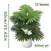 Simulação Amazon Planta Verde Palmeira Grande de Chão em Vaso Estilo Nórdico Planta Verde Planta em Vaso Decorações para Casa