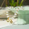 Pulseras de Nicho para Mujer, Lujo Accesible, Diseño Versátil, Joyería Exquisita, Joyería de Alta Gama, Accesorios para Pulseras, Nueva Cinco Flores