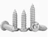 Fabricante Original Acero Inoxidable 304 Cabeza Redonda Hexagonal Ranurada Autorroscante M1.3-M3 Cabeza Plana Hexagonal Autorroscantes Tornillos Pequeños