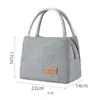 Nova Bolsa Térmica de Tecido Oxford, Bolsa de Gelo para Uso Externo, Bolsa Térmica Portátil Espessa, Bolsa para Refeição, Bolsa para Refeição de Levar, Bolsa Bento