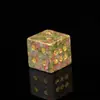 Nuevo Cristal Mineral Natural Espécimen Dados Pequeños Piedra Cruda Enseñanza para Niños Piedra Extraña Piedra de Colores Dados Tamizadores Adornos de Dados