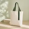 Actividades de temporada de regreso a clases, bolsas de lona corporativas, bolsas de lona gruesa para estudiantes, bolsas de mano, bolsas de lona de algodón publicitarias personalizadas