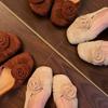Versión de Piel de Oveja~Exquisitos Zapatos de Tacón Cuadrado con Estampado Floral Estilo Francés para Mujer, Zapatos Elegantes de Verano 2025 para Combinar con Faldas, Zapatos de Salón Camelia
