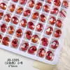 Rhinestones K9 de Alta Calidad para Uñas con Forma de Nido de Pájaro, Coloridos Cristales de Huevo de Paloma Lujosos y Deslumbrantes, Rhinestones de Punta Trasera para Uñas de Gama Alta