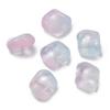 Paquete de 10 Cuentas Planas de Cristal Mágico de Gradiente Irregular Crystal Mágico Material para Pulsera Collar Hecho a Mano DIY