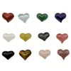 Venta al por mayor 14*17mm Piedra Natural Cristal Corazón Forma Amatista Melocotón Materiales para Ensartar Pulsera Collar Hecho a Mano DIY