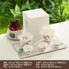 Mini hervidor eléctrico portátil para exteriores, juego de té de viaje, cafetera portátil para coche, taza de preparación rápida con un hervidor y tres tazas