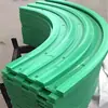 Polímero Polietileno Pista Curva Nylon Tipo T Doble Fila Riel Deslizante Resistente al Desgaste Alta Temperatura Guía de Cadena Riel Mecánico