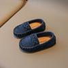 Zapatos para Niños 2026 Estilo Coreano Nuevos Zapatos de Cuero de Moda para Niños Mayores, Mocasines Casuales de Suela Suave, Zapatos para Bebé