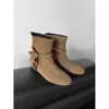 Nuevas botas Martin de verano para mujer, que aumentan la altura, con suela gruesa, adecuadas para combinar con faldas, botines Boken, botas apiladas, Maillard