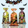 Bolsa de Dulces Popular Original de Amazon para Halloween Calabaza Fantasma Festival de Fantasmas Europeo y Americano Dulces Bolsa de Plástico Transparente