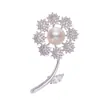 Broche Nuevo de Diente de León para Primavera y Verano para Mujer, Lujo Ligero, Gama Alta, Elegante Broche de Pin, Accesorio de Moda Exquisito de Gama Alta