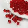 Contas Quadradas Contas de Vidro Imitando Cristal DIY Joias Feitas à Mão Pulseira Materiais para Contas Acessórios de Contas Soltas 4mm