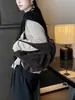 Bolsa de Dumpling de design único para mulheres, novo estilo 2026, bolsa hobo descontraída, bolsa tote de ombro casual para o dia a dia com grande capacidade