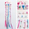 Trenza de peluca linda accesorios para el cabello de niños ins nicho cabeza de princesa color pinza pequeña horquilla para niña fabricantes al por mayor