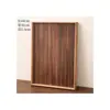 Bandeja rectangular de madera para uso doméstico para colocar tazas de té, vasos de agua, bandeja de té, plato de frutas, bandeja de mano de bambú y madera para hotel y catering