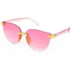 Gafas de Sol de Moda Europeas y Americanas Transfronterizas Montura Ovalada Retro Gafas Cómodas Accesorios de Moda Gafas para Mujer 131 Bb02 8