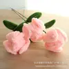 Produto Acabado: Cravos de Galho Torcido, Rosas, Girassóis, Flores Artesanais para Evento do Dia dos Namorados Qixi Atacado
