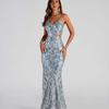 Vestido con Lentejuelas Transfronterizo Nuevo Más Vendido en Amazon Tirantes Vestido de Etiqueta para Anfitrión de Banquete Fiesta Dama de Honor