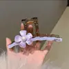 Pinza de garra grande de perlas de 15 cm para mujer, sensación de lujo ligero y de alta gama, estilo coreano, añade volumen al cabello, accesorio para el cabello versátil