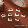 Accesorios de Arte para Uñas Estilo Nuevo Mini Bolso de Moda Dibujos Animados Metal Esmalte Estilo Chanel Decoraciones para Uñas de Niña