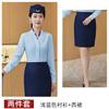 Traje profesional traje Masculino y Femenino Hotel Catering Asistente Recepción Servicio al Cliente Auxiliar de Vuelo Auxiliar de Vuelo Monos Uniforme de Invierno