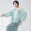 Tops de Danza Unisex con una Sensación Etérea y de Hada, Ropa de Práctica, Bata Estilo Chino Tradicional, Conjunto de Ropa para Performance de Danza Clásica China
