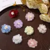 Otoño Temprano Romántico Fresco Malla Flores Coloridas DIY Accesorios de Flores Tocado Accesorios para el Cabello Accesorios de Decoración para Bolsos