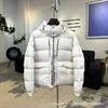 Versión Alta m Marca Alyx 1017 Colaboración con Song Qian Mismo Estilo Chaqueta de Plumas para Hombre y Mujer, Chaqueta Acolchada con Capucha Abrigo de Pareja