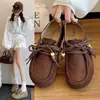 Tênis Birkenstock de Solado Grosso com Aumento de Altura e Cobertura Total para Mulheres, Novos Tênis Canguru de Outono, Feios e Fofos, Tênis Casuais Versáteis com Cadarço