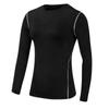 Meia-calça PRO feminina Esportes Fitness Yoga Training T-shirt Absorção de suor Respirável Secagem rápida Compressão Manga comprida Top