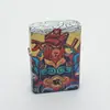 Doce Signos del Zodiaco Zorro Encendedor de Queroseno A Prueba de Viento Personalizado Creativo Anime Encendedor de Cobre Puro Regalo para Novio Venta al por Mayor
