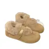 Versión de piel de vaca con suela gruesa y peluda, zapatos Birkenstock para mujer, nuevo estilo 2026, otoño e invierno, con felpa, cálidos, zapatos de algodón, zapatos Mary Jane