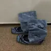 2026 Botas Baixas Novo Estilo Botas de Início de Outono Moda Feminina Estilo Escuro Mary Janes Destacáveis de Cano Médio Laço de Duas Vias