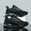 Tênis Casuais Acolchoados Respiráveis Leves Versáteis Novo Estilo Antiderrapante Tênis de Corrida em Malha Outono Super Macios Sapatos Masculinos Sapatos da Moda