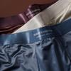 Ropa Interior de Seda Helada para Hombre Calzoncillos de Satén para Hombre 10A Entrepierna Antibacteriana Calzoncillos tipo bóxer de Seda Helada Suave Sin Costuras para Hombre